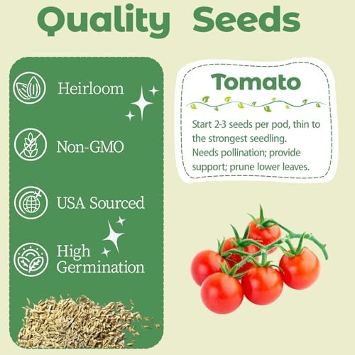Seed Pods Kit Hydroponic Refill for Indoor Garden (Tomato) - Image 2