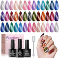 Beetles Cat Eye Gel Nail Polish Set, 20 Colors Fall Cat Eye Gel Nail Kit by beetlesGelPolish