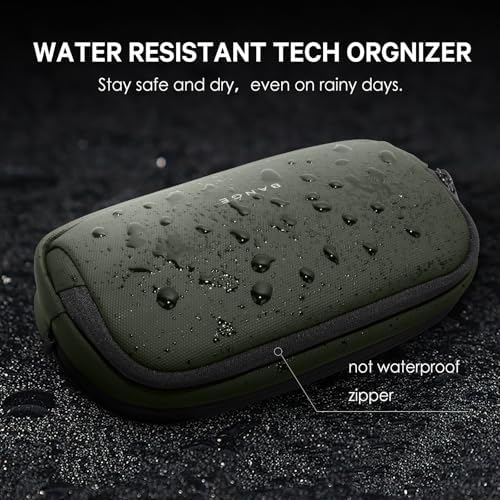 BANGE Electronics Carry Case， Travel Cable Organizer Pouch,Computer Charger Case for Cable, Phone, Hard Drive,Power Bank,Phone, Hard Drive - Image 7