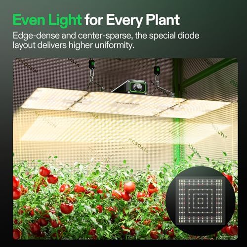 VIVOSUN LumaLight 200W LED Grow Light, Full Spectrum Plant Light - Image 5