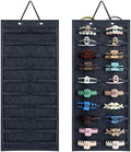 SMUK Claw Clip Organizer for Women, Hanging Mount Hair Clips Holder Organizer for Girls, Hair Bow Claw Clip Stand Storage for Wall, Door, Closet, Horizontal Dark Gray by SMUK