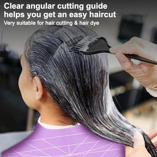 Silicone Hair Cutting Guide Collar - Waterproof Cutting Mat for Hair Stylist - Hair Cutting Cape - Image 4