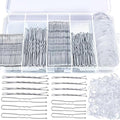 Teenitor 300pcs Silver Bobby Pins Hair Pins Kit Silver Gray Bobby Pins by PERFECTYOURBEAUTY