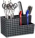 Hairdressing Scissors Holder, Barber Shop Organizer Stand, Tools Storage Box for Hairstyling Combs Clips Brushes, Salon Shears Block Rack by Unknown