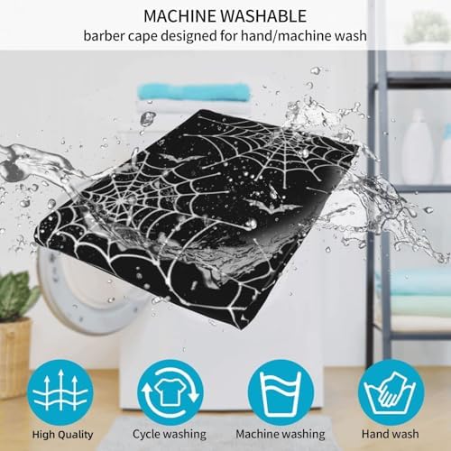 Skull Vintage Hair Cutting Barber Cape Hair Salon and Dyeing Styling Cloth for Women/Men - Image 7