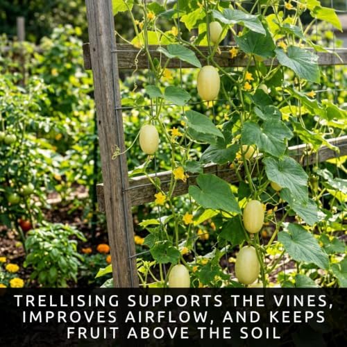 40 Dragon's Egg Cucumber Seeds | Creamy White Heirloom Cucumber Seeds - Image 5
