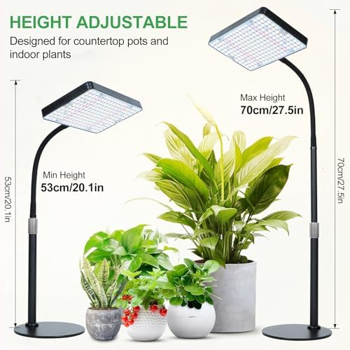 Tabletop Grow Lights for Indoor Plants with 5 Mode Timer - Image 6