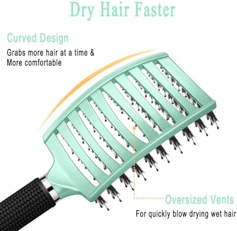 Detangling Brush for Women & Kids, Wet & Dry Hair, All Hair Types - Image 6