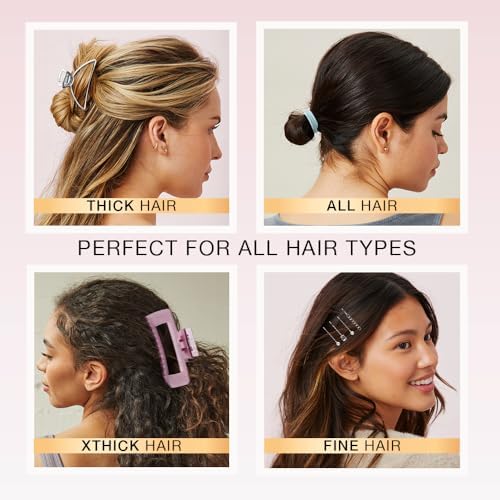 Scunci by Conair 82 piece hair accessory kit - hair accessories for women - claw clips - includes stackable storage - Image 5