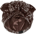 Ababalaya Satin Lined Beanies for Women Chemo Headwear Sleep Cap by Ababalaya