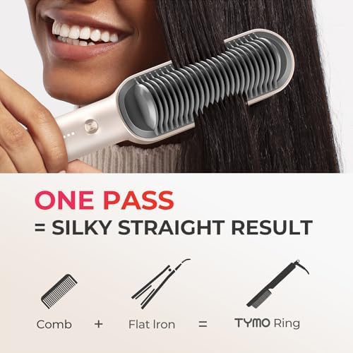 TYMO Hair Straightener Brush, Hot Comb Hair Straighteners for Women - Image 6