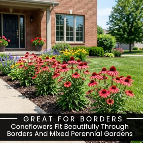 5 Watermelon Coneflower Live Plugs – Orange Echinacea Perennial Plants - Image 7