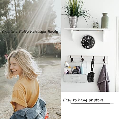 2PCS Curved Vented Hair Brush Boar Bristle Hair Brushes Paddle Detangling Brush Professional Styling Hairbrushes Detangler for Women/Men/Kids Wet Dry Thick Curly Straight Hair (Gold+Black) - Image 6