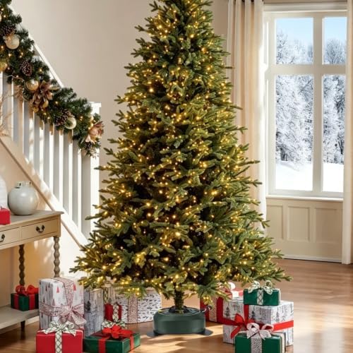 Christmas Tree Stand for 9 Ft Real Trees with Reservoirs Heavy Duty Base - Image 7