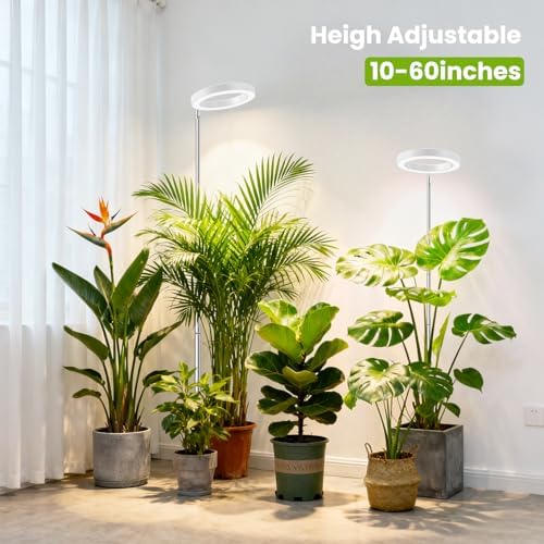 6.3in Grow Light, Full Spectrum Plant Lights for Indoor Growing - Image 5