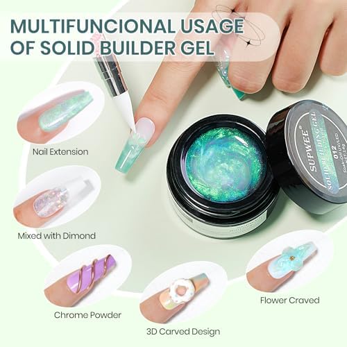 Solid Builder Gel for Nails 3D Nail Gel Art Non-Stick Hand Sculpture Gel - Image 4