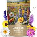 Southeast Regional Mix - Bulk 1/4 Pound Pouch - 48,000 Flower Seeds for Planting - Wildflower Mix by SweetYards