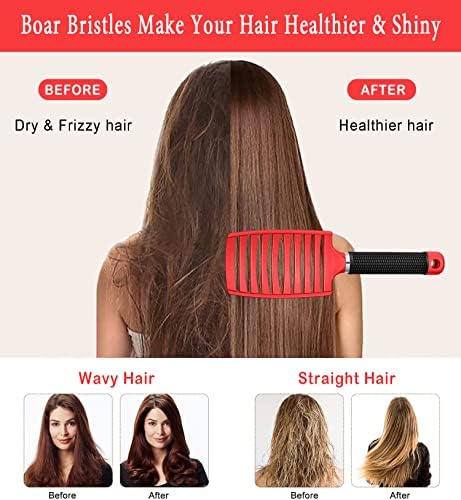 Detangling Brush for Women & Kids, Wet & Dry Hair, All Hair Types - Image 3