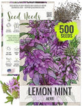 Seed Needs Lemon Mint Seeds to Plant an Herb Garden - 1 Pack by SeedNeeds