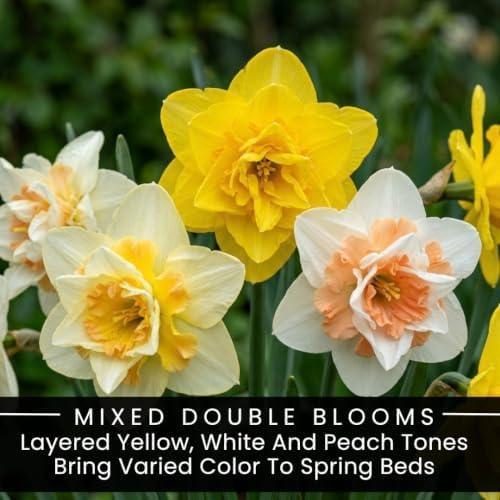 20 Mixed Daffodil Bulbs | Colorful Spring Flowers for Gardens and Borders - Image 2