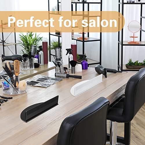 Nuogo 2 Pieces Hair Extension Holder, Acrylic Braiding Rack, Black, White - Image 6
