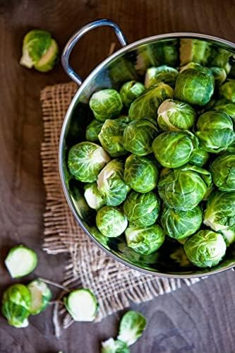 300+ Seeds Long Island Brussels Sprouts Cabbage - Vegetable Green - Image 5