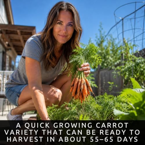 100 Little Finger Carrot Seeds | Sweet Baby Carrots | Seeds for Planting - Image 2