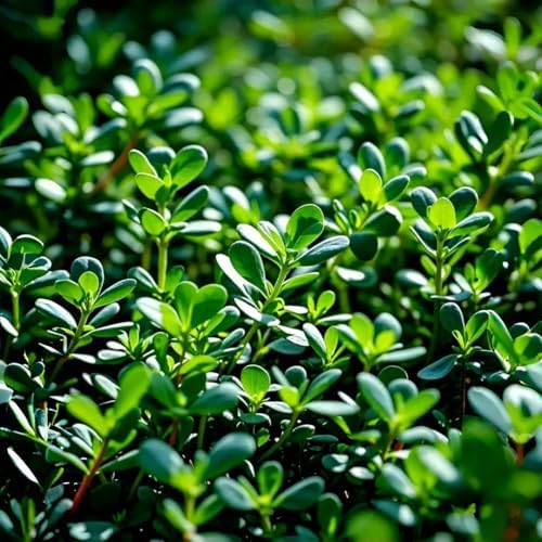 Purslane Seeds, 3000pcs, Heat Tolerant Edible Herb, Low Maintenance, Ideal for Raised Beds, Containers and Urban Gardening - Image 3