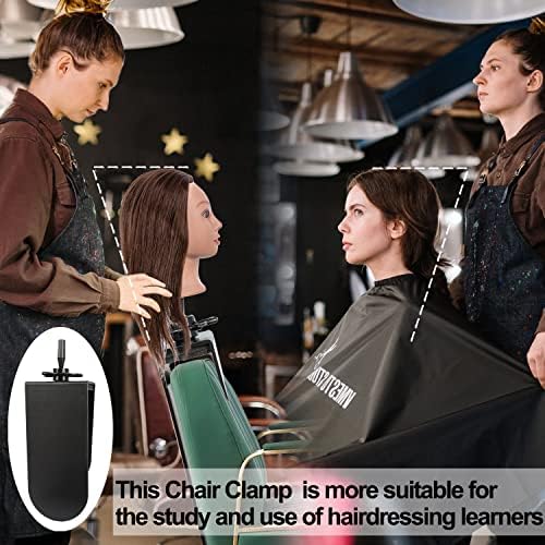 Mannequin Clamp Stand for Chair for Hairdresser Styling with Clamp stand (1 Pack) - Image 2