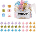 YOHAMA 36Pcs Glitter Mini Hair Claw Clips Kid Adult Strong Hold Bangs Clips by YOHAMA