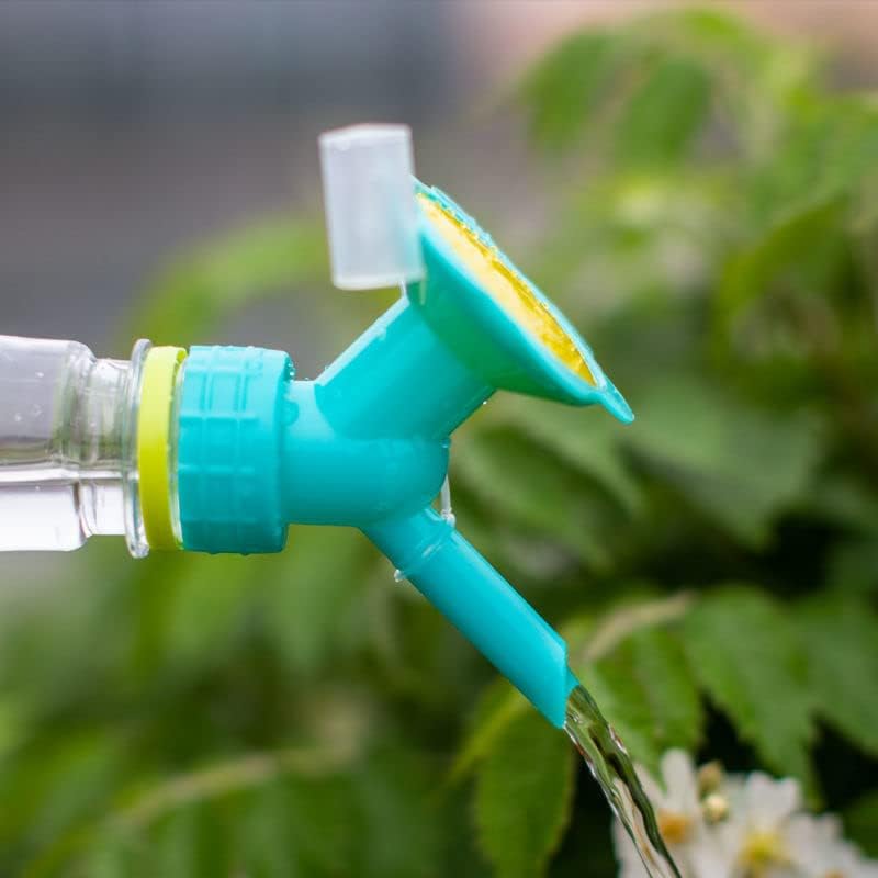 3Pcs Bottle Cap Sprinkler, Plastic Dual Head Bottle Watering Spout, Bottle Watering Spout Bonsai Watering Can for Indoor Seedlings Plant, Garden Tool - Image 3