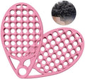 KOUPA Magic Silicone Curly Hair Brush, One Piece Twist Curl Comb for Afro Curls, Washable Hair Tool for Men Women, Pink, 2 Pieces by WelcometoKOUPA