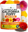 HOME GROWN California Poppy Formula Mix 3000 Seeds Eschscholzia californica by HOMEGROWN