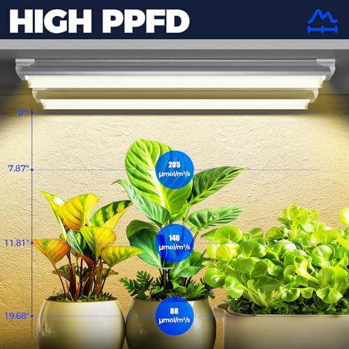 Barrina T8 Plant Light, 2FT 24W Full Spectrum Led Grow Lights, 6 Packs - Image 3