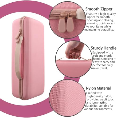 for Dyson Supersonic Travel Hair Dryer Hard Case, Pink - Image 5