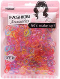 Youxuan Kids Elastics No Damage Colored Hair Bands Fashion Girls Hair Ties 1000 Count Small Size by YOUXUAN
