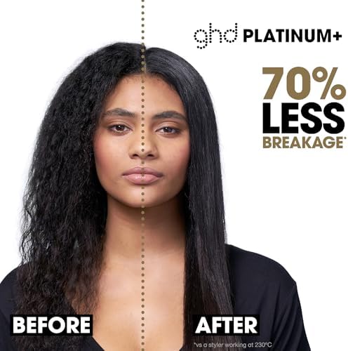 ghd Platinum+ Styler ― 1" Flat Iron Hair Straightener, Professional Ceramic Hair Styling Tool for Stronger Hair, More Shine, & More Color Protection - Image 4