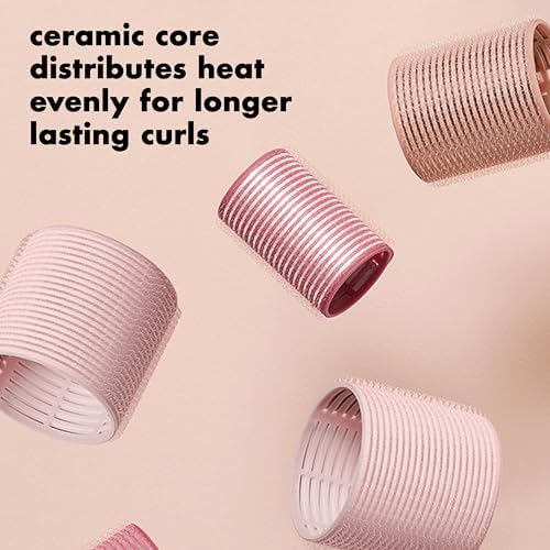 The Hair Edit Ceramic Core Hair Rollers for Salon-Quality Volume, 9-Pack - Image 6