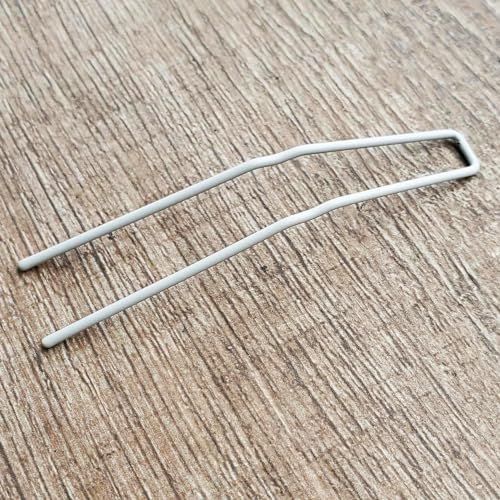 U Shaped Hair Pins for Buns, Bobby Pins for Women, Strong Thick Ballet Bun Hair Pins, Spring Steel Hair Styling Pins for Long Thick Hair, Dance, Updos and Bridal Hair, 12 Count 2.5 inch, Silver - Image 2