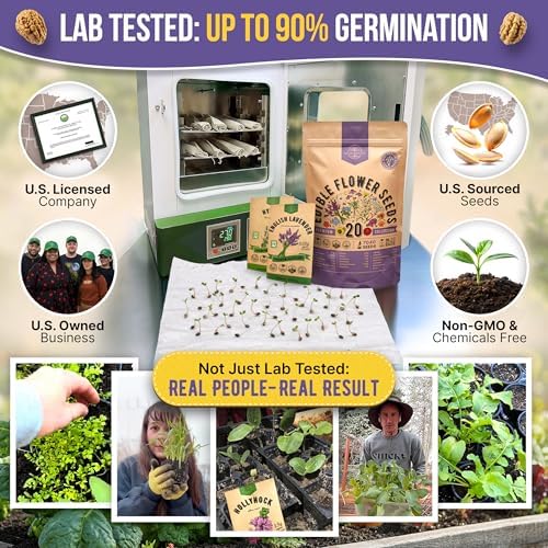 Organo Republic 20 Edible Flower Seeds Variety Pack- Indoor/Outdoor. 7000+ Non-GMO Heirloom: Borage, Bergamot, Nasturtium, Chives, Cape Daisy, Hyssop, Zinnia Seeds & More - Image 2