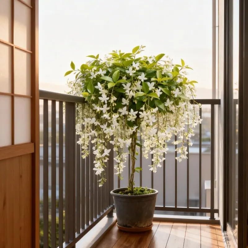 100 Climbing Jasmine Seeds for Planting – Fragrant Perennial Vine Flower Seeds, Non-GMO Heirloom, Evergreen Climbing Flowers for Garden, Balcony, Fence & Trellis - Image 4
