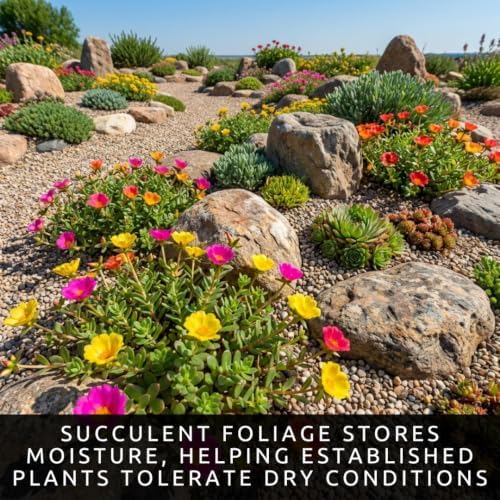 2000 Moss Rose Seeds | Portulaca Grandiflora Flower Seeds - Image 5