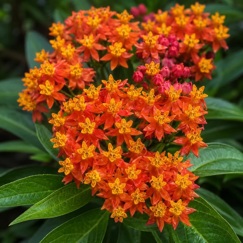 Tropical Milkweed Plant Live, Well-Rooted 4-6" Potted Plant, Cold-Hardy Butterfly Host Plant for Sunny Patios and Landscapes - Image 6