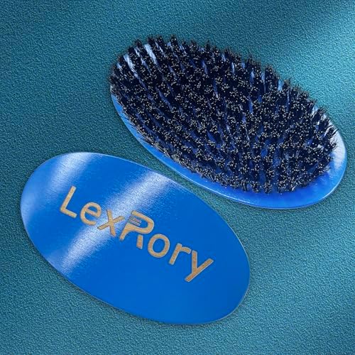 Wave Brush 360 Degree Curved for Men - Medium Hard Hair Brushes - Image 6