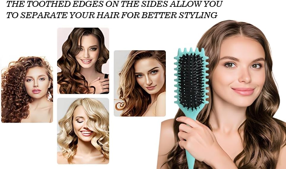Curly Hair Brush,2025 Curly Hair Products Curl Defining Brush, Bounce Defining Hair Shaping for Women Men - Image 4