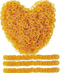 AIWOQI Rubber Bands Mini Small 2000pcs rubber band 0.5in Strong Yellow by AIWOQI