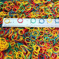 AIWOQI Rubber Bands mini 2000pcs Samll Elastic Bands Office Supplies by AIWOQI