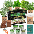 Meekear 5 Herb Indoor Starter Kit, Complete Planting Set for Kitchen Herb Garden DIY & Gift by Meekear-BEWITHYOU