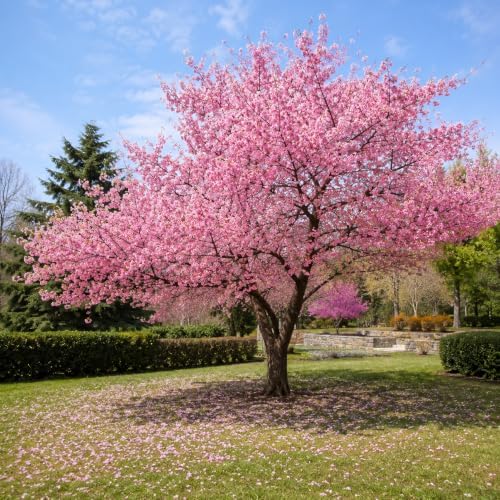 Pink Cherry Blossom Plant Live, Cherry Blossom Tree, Flowering Blossom Tree for Planting Outdoors, 5-10 Inch Tall, 2.5 Inch Pot, Dormant in Winter - Image 6