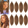 12 Inch Pre-Separated Springy Afro Twist Hair 8 Packs Black Pre-Fluffy Natural Curls are Perfect for Marley Crochet Hair Suitable for Black Women (30#, 12 Inch (Pack of 8)) by Celie